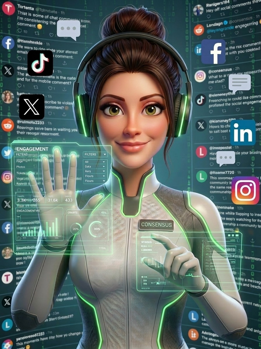 Consensus — AI comment-intelligence analyst
